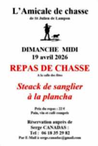 photo Repas de chasse - Saint Julien de Lampon