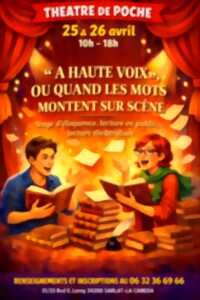 photo Stage d'Éloquence : « À HAUTE VOIX, OU QUAND LES MOTS MONTENT SUR SCÈNE »