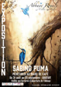 photo Exposition - Sabino Puma, peinture au marc de café