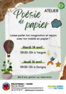 photo Atelier: Poésie de papier