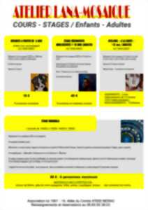 photo Stage de réalisation d'un Mandala