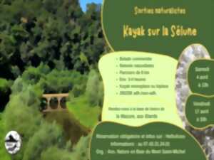 photo Sortie naturaliste en kayak sur la Sélune