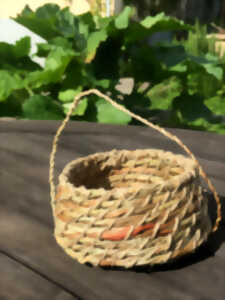 photo Vannerie spiralée cousue