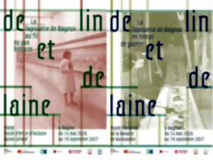 photo Exposition DE LIN ET DE LAINE - L'histoire de la conservation de la Tapisserie de Bayeux