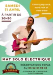 photo CONCERT : MAT SOLO ÉLECTRIQUE