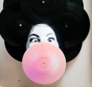 photo Ateliers street-art sur disques vinyles