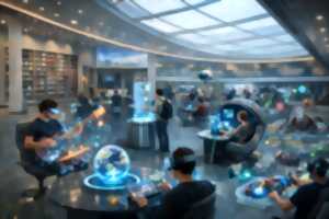 photo Atelier : Imaginez la médiathèque du futur