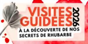 photo Visites guidées - à la découverte de nos secrets de rhubarbe