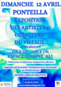 photo EXPOSITION DES ARTISTES CREATEURS DU VILLAGES ET ALENTOURS