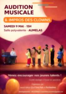 photo AUDITION MUSICALE ET IMPROS DES PETITS CLOWNS