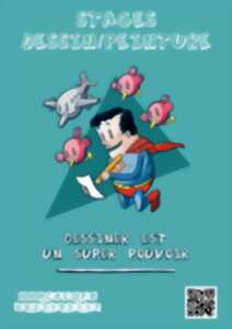 photo Dessiner est un super pouvoir - stage de dessin
