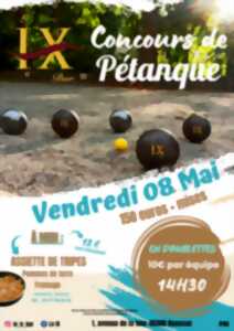 photo CONCOURS DE PÉTANQUE EN DOUBLETTES