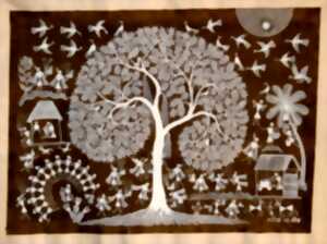 photo peintures Warli de l'Inde