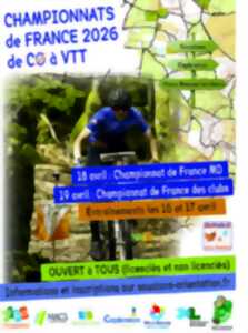 photo Championnats de France de course d'orientation à VTT