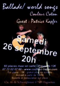 photo Concert Ballade et World songs