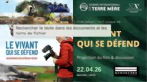 photo Ciné-débat : « Le vivant qui se défend » de Vincent Verzat