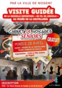 photo Visite guidée de la nouvelle exposition De Fil en Aiguille