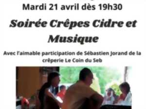 photo Soirée crêpes, cidre et musique