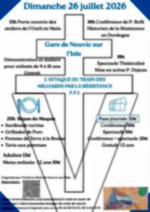 photo Reconstitution historique : l'attaque du train des milliards de la Résistance