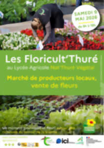 photo Les Floricult'Thuré 2026 - lycée agricole de Thuré et réseau Bienvenue à la Ferme.