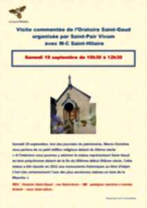 photo Visite commentée de l'Oratoire Saint-Gaud