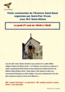 photo Visite commentée de l'Oratoire Saint-Gaud