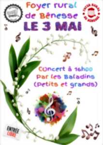 photo Concert des Baladins au foyer Rural