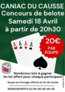 photo Concours de Belote à Caniac-du-Causse