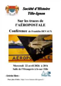 photo Conférence “Sur les traces de l'Aéropostale