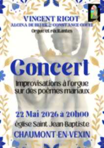 photo Improvisations à l'orgue sur des poèmes mariaux