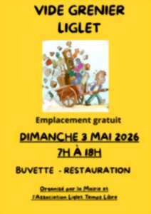 photo Vide- grenier le 3 mai 2026 à LIGLET