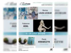 photo Peintures, Denise Louin Lecoeur - sculptures, Fabienne Adal - céramique, Paule Krawezyk