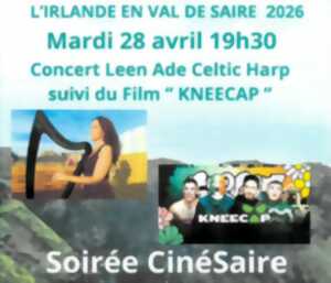 photo Soirée CinéSaire : Concert Leen Ade Celtic Harp suivi du film KNEECAP