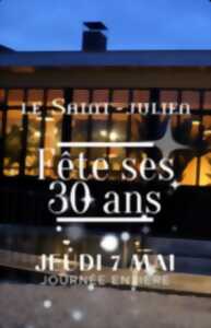 photo Le restaurant le Saint Julien fête ses 30 ans