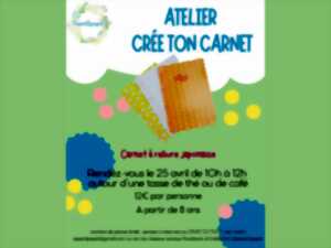 photo Atelier Création de Carnet à Saperlipapet'