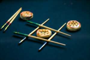 photo Atelier fabrication d'un jeu de morpion