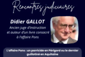 photo Rencontres judiciaires | Didier Gallot