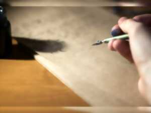 photo Atelier écriture à la plume 