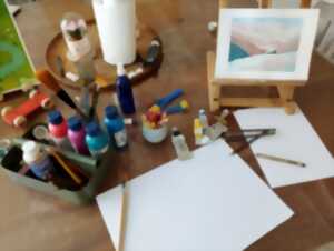 photo Atelier de peinture ou dessin libre