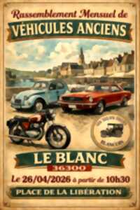 photo Ressemblement véhicules anciens