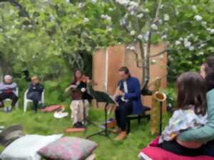photo Concert apéritif au Jardin du luthier - Concert esquissé du Duo de l’Orme