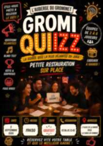 Soirée Quizz à l'auberge du Grominet