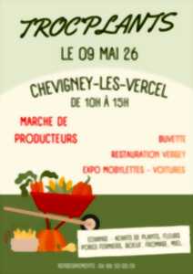photo Troc'Plants et marché de producteurs