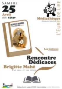 photo Rencontre et dédicaces : Brigitte Mahé