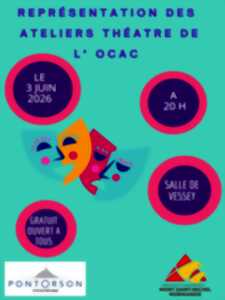 photo Spectacle des ateliers théâtre de l'OCAC