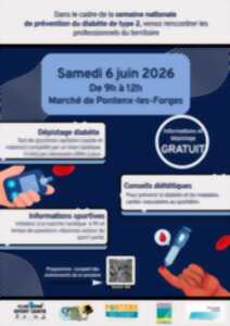 photo Dépistage gratuit du diabète et infos sur l'alimentation et le sport