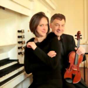 photo Concert de Frédéric d'Ursel, violon et Cindy Castillo, orgue