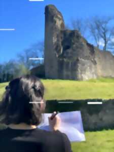 photo Visite et atelier aquarelle en plein air