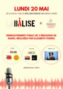 photo Enregistrement public de 2 émissions de radio
