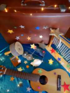 photo Comptines et chansons au Clair de Lune.  Compagnie Melia